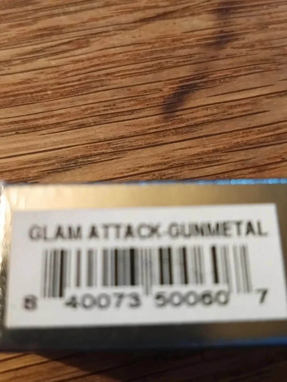 HAUS Laboratories Glam Attack Liquid Shimmer Powder Gunmetal Metallic Eye Shadow